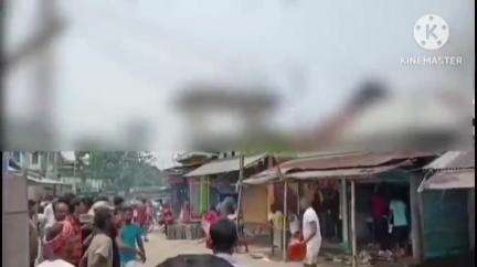 তুফানগঞ্জ ২: মানসাই চণ্ডীরপাঠ বাজারে আগুন; ঘটনাস্থানে দমকলের একটি ইঞ্জিন, পুড়ে গেল একাধিক দোকান