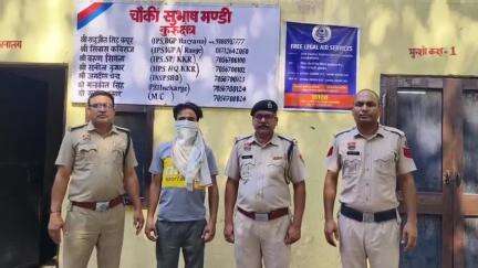 थानेसर: 18 मंजिला मंदिर के पास से अवैध हथियार रखने वाले एक आरोपी को गिरफ्तार किया गया, एक देसी कट्टा और एक जिंदा कारतूस बरामद