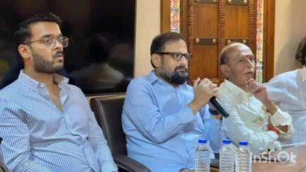 ठाणे: तिरंगा यात्रा यशस्वी होण्यासाठी खासदार नरेश मस्के यांच्या उपस्थितीत आनंदाश्रम येथे बैठक