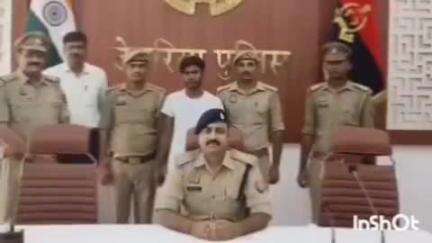 भाटपार रानी: चांदपार के पास स्थित अंडरपास से पुलिस और SOG ने ₹25000 के इनामिया बदमाश को किया गिरफ्तार, एएसपी दक्षिणी ने दी जानकारी