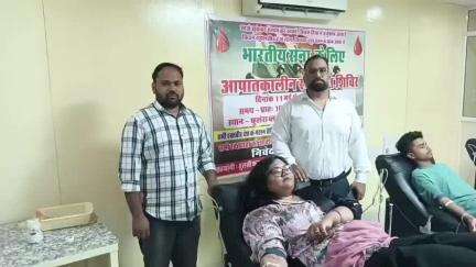 फुलेरा मु. सांभर: भारत-पाकिस्तान के बीच तनाव के माहौल में फुलेरा में 7 दिवसीय रक्तदान शिविर का आयोजन, युवाओं ने बढ़-चढ़कर हिस्सा लिया
