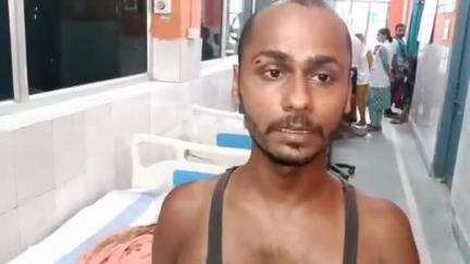 रुन्नी सैदपुर: टिकौली गांव में तेज साउंड में बाजा बजाने के कारण पति-पत्नी के साथ की गई मारपीट
