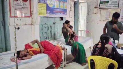 पुपरी: यदुपट्टी के पास बाइक दुर्घटना में मां और बेटी घायल