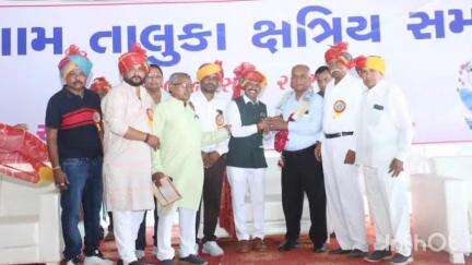 દહેગામ: દહેગામ ખાતે તાલુકા ક્ષત્રિય ઠાકોર સમાજનો સમુહલગ્નોત્સ યોજાયો