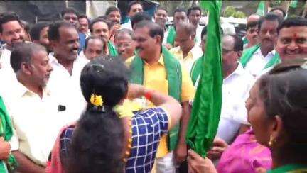 పాలకొల్లు: పట్టణంలో పలు అభివృద్ధి పనులకు శంకుస్థాపన చేసిన మంత్రి రామానాయుడు
