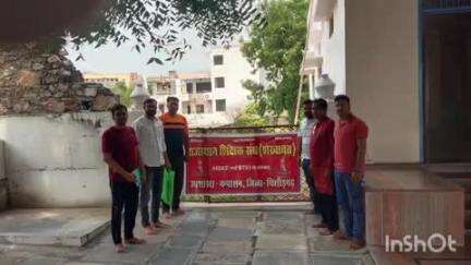 कपासन: दुर्गा माता मंदिर कपासन में राजस्थान शिक्षक संघ शेखावत उपशाखा की कार्यकारिणी की बैठक हुई आयोजित