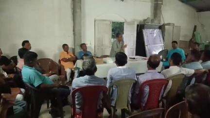 রাজগঞ্জ: আগামী বিধান সভার নির্বাচনকে সামনে রেখে  বাতাবাড়ি কুঞ্জ ভবনে একটি সাংগঠনিক সভা করল মাটিয়ালী ব্লক কিষাণ খেত মজদুর