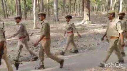 पलिया: गौरीफंटा नोमेंस लैंड पर पुलिस और एसएसबी की संयुक्त टीम ने की पेट्रोलिंग, सीमा पर बढ़ाई गई सतर्कता