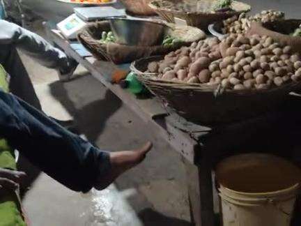 सब्जी के भाव में भारी कमी