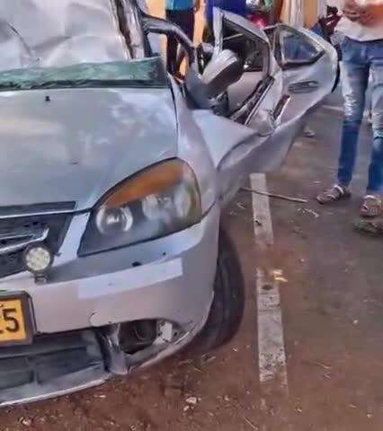 ಚನ್ನಪಟ್ಟಣ: ಪಾಂಡವಪುರ ಬಳಿ ಮರಕ್ಕೆ ಕಾರು ಡಿಕ್ಕಿ, ಓರ್ವ ಸಾವು
