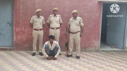 नोहर: नोहर पुलिस ने एक युवक को चिट्टे के साथ किया गिरफ्तार