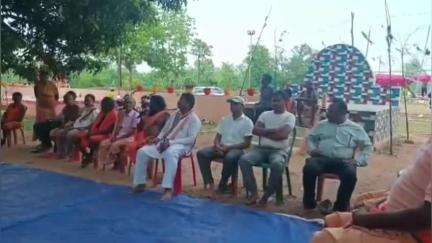 ଦେବଗଡ: କରଲଗା ପଂଚାୟତ ଦଲକ ସ୍ଥିତ ଭୀମ ଭୋଇ ପୀଠରେ ଭୀମ ଭୋଇ ଜନ୍ମୋତ୍ସବ ଉଦଯାପିତ, ଯୋଗଦେଲେ ବିଧାୟକ