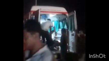 रामसनेही घाट: कोटवा सड़क के पास दो मोटरसाइकिलों में आमने-सामने टक्कर, तीन लोग घायल, तीनों की हालत गंभीर, जिला अस्पताल रेफर