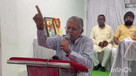 बिल्हा: बिल्हा विधानसभा अंतर्गत सरगांव में आयोजित एक राष्ट्र एक चुनाव के समर्थन में संगोष्ठी कार्यक्रम में शामिल हुए बिल्
