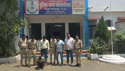 कालापीपल: कालापीपल पुलिस ने शातिर चोर को धर दबोचा, ट्रेन से आकर की थी चोरी