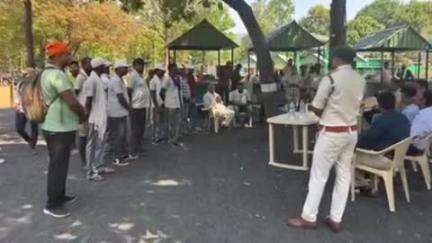 मानपुर: रणथंभौर से बांधवगढ़ पहुंची अधिकारियों की टीम, बारहसिंघा और वायसन बाड़ों का किया निरीक्षण