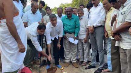 ಮಡಿಕೇರಿ: ಅಪ್ಪಂಗಾಳದಲ್ಲಿ ನೂತನ ರಸ್ತೆ ಅಭಿವೃದ್ಧಿ ಕಾಮಗಾರಿಗೆ ಶಾಸಕ ಎ. ಎಸ್ ಪೊನ್ನಣ್ಣ ಚಾಲನೆ