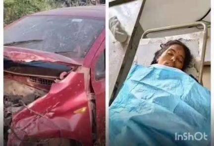 నాగర్ కర్నూల్: కల్వకోలు సమీపంలో కారు బోల్తా మహిళ మృతి