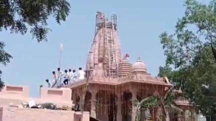 मारवाड़ जंक्शन: मारवाड़ जंक्शन के सवराड गांव में कलाजी राठौड़ मंदिर की प्राण प्रतिष्ठा में उमड़ा आस्थाओं का जन सैलाब