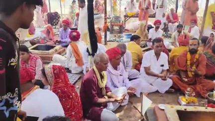 बेगुं: बेगू नगर के बड़ोदिया महादेव सन्यास आश्रम में 9 दिवसीय 21 कुंडात्मक श्री हरिहर महायज्ञ हुआ संपन्न