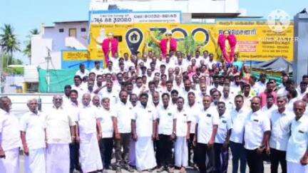 மண்மங்கலம்: மாவட்ட  அதிமுக சார்பில் பொதுச் செயலாளர் எடப்பாடி பழனிச்சாமி பிறந்தநாள் விழா