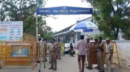 தென்காசி: ஆட்சியர் அலுவலகத்தில் நடைபெற்ற மக்கள் குறை தீர்ப்பு நாள் முகாமில் 397 நபர்கள் மனுக்களை அளித்தனர்