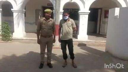 नकुड: सोशल मीडिया पर हिंदू समाज की धार्मिक भावनाओं को ठेस पहुंचाने वाले अभियुक्त को अम्बेहटा पीर से पकड़ा गया