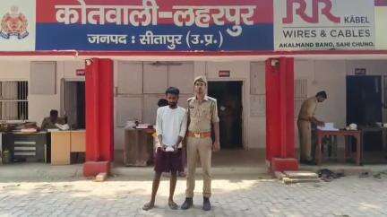 लहरपुर: लहरपुर नगर के मोहल्ला ताड़तले निवासी एक अभियुक्त को पुलिस ने 5 ग्राम अवैध स्मैक के साथ किया बंदी
