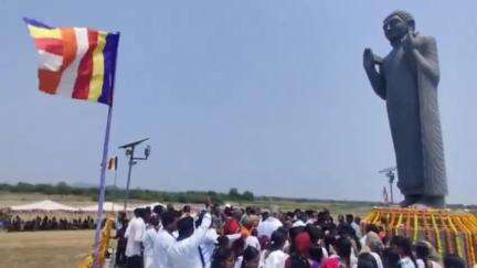 సిర్పూర్ టి: సిర్పూర్ నాగమ్మ చెరువులోని బుద్ధుని విగ్రహం వద్ద ఘనంగా బుద్ధ జయంతి వేడుకలు