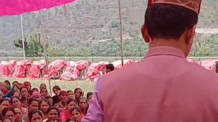 पुरोला: नौगांव मंडल में आयोजित महिला सम्मान कार्यक्रम में विधायक पुरोला ने की शिरकत