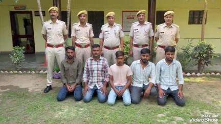 भीनमाल: भीनमाल पुलिस की बड़ी कार्रवाई, अपहरण, मारपीट व लूट के मामले में मुख्य आरोपी सहित 5 गिरफ्तार