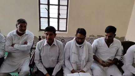 रावतसर: रावतसर में नकली डीएपी खाद प्रकरण को लेकर अखिल भारतीय किसान सभा ने किसान भवन में बैठक व प्रेस कांफ्रेंस आयोजित की