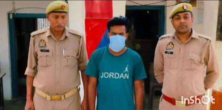 धामपुर: रेहड़ क्षेत्र में किशोरी के साथ दुष्कर्म करने वाले आरोपी को पुलिस ने गिरफ्तार कर चालान किया