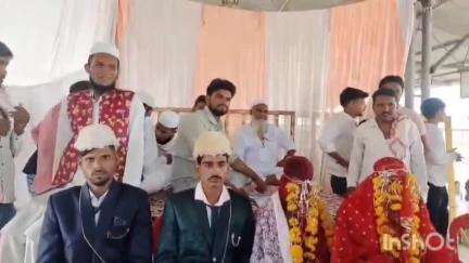 पथरिया: पथरिया में मुख्यमंत्री सामूहिक विवाह सम्मेलन में 22 जोड़ों का विवाह संपन्न हुआ