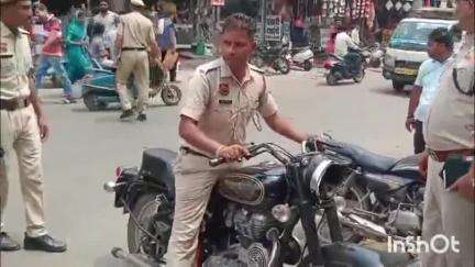 फतेहाबाद: 35 बुलेट पटाखे बजाने वालों की फतेहाबाद पुलिस ने मोटरसाइकिलें की जब्त
