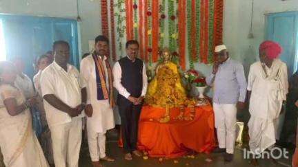 अहमदपूर: बुद्धविहार,काळेगाव येथे बुद्ध पौर्णिमा उत्साहात साजरी.. खासदार काळगे यांची उपस्थिती