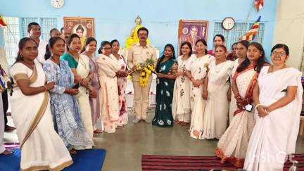 जगदलपुर: वेलुवन बुद्ध विहार जगदलपुर में बुद्ध जयंती के अवसर पर कार्यक्रम का आयोजन, महापौर संजय पांडे हुए शामिल