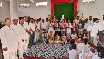 सीहोर नगर: त्रिगुण पावन बुद्ध पूर्णिमा पर धम्म यात्रा निकली, कार्यक्रम आयोजित