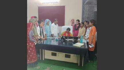 गंगापुर: गंगापुर सिटी पीजी कॉलेज में पेंडिंग स्कूटी वितरण की मांग को लेकर उच्च शिक्षा मंत्री और प्राचार्य को दिया ज्ञापन