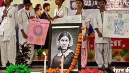 ओरमांझी: विकास ग्रुप ऑफ इंस्टीट्यूट में अंतरराष्ट्रीय नर्सिंग दिवस मनाया गया