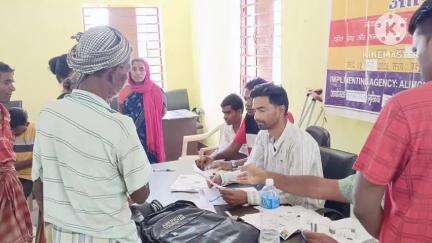मांडर: ताला पंचायत में राष्ट्रीय वयोश्री योजना के तहत एक दिवसीय शिविर का आयोजन