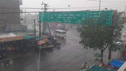 सुमेरपुर: सुमेरपुर उपखंड क्षेत्र में सोमवार शाम हुई मूसलाधार बारिश से गर्मी में मिली राहत, जवाई बांध में पानी की आवक
