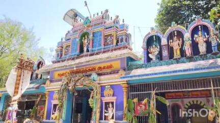 குத்தாலம்: சித்ரா பௌர்ணமி இன்று வழுவூர் பாலமுருகன் ஆலயத்தில் காவடி திருவிழா உற்சவ மூர்த்தி எழுந்தருளிய தேர் கல் உருளை முதுகில் அழகு குத்தி நேர்த்திக் கடன்