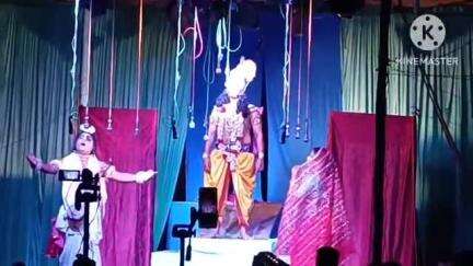 ডায়মন্ডহারবার ১: রক্ষা কালী পূজা উপলক্ষে হরিণডাঙাতে রাতে যাত্রাপালা অনুষ্ঠিত হয়