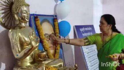 बाभूळगाव: वेणी येथे बौद्ध जयंती निमित्त करण्यात आले अभिवादन
