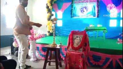 पथरगामा: पथरगामा सरोजिनी नर्सिंग कॉलेज खैरबनी में अंतर्राष्ट्रीय नर्सिंग दिवस मनाया गया