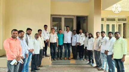 मंठा: येथील शासकीय विश्रामगृह येथे संभाजी ब्रिगेडच्या नेतृत्वात  समविचारी पक्षाची बैठक संपन्न