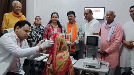 शुजालपुर: शुजालपुर में प्राथमिक नेत्र जांच केंद्र पर निःशुल्क नेत्र परीक्षण शिविर का आयोजन, 130 मरीजों की आंखों की जांच