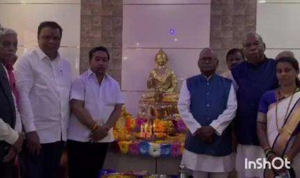 देवगड: गिर्ये येथे बुद्ध विहाराचा सुवर्ण महोत्सव राज्याचे सांस्कृतिक विभाग व कार्य मंत्री आशिष शेलार यांच्या उपस्थितीमध्ये संपन