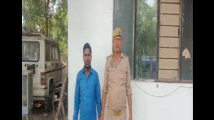 बदलापुर: सरायगौरा गांव से शांति भंग करने के आरोप में पुलिस ने एक अभियुक्त को किया गिरफ्तार